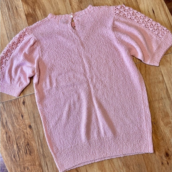 Vintage Short Sleeve Knit Top - Picture 6 of 8